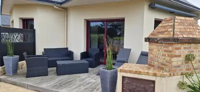 Coin salon dans l'établissement Mer D'Iroise