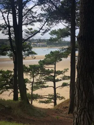Paysage naturel près de la maison de vacances