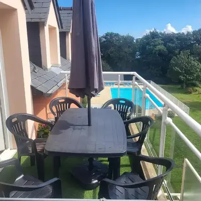 Appartement dans une résidence avec piscines