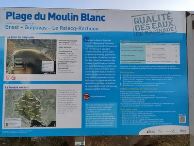 Plan de l'établissement Villa vue mer, plage à 30 metres