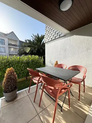 Balcon ou terrasse dans l'établissement Appartement de charme, Bénodet