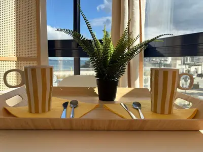 Balcon ou terrasse dans l'établissement Studio plougonvelin