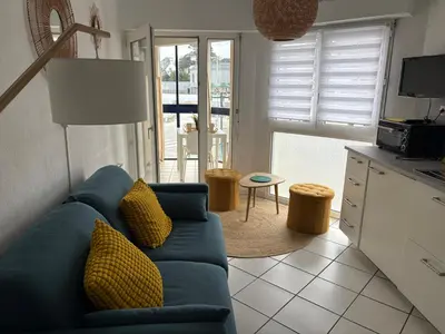 Coin salon dans l'établissement Studio plougonvelin