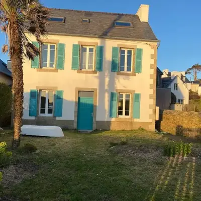 Water front Tradition breton fisherman house