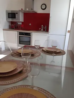 Cuisine ou kitchenette dans l'établissement 