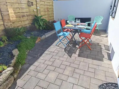 Terrasse ou espace extérieur de l'établissement 