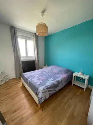 Un ou plusieurs lits dans un hébergement de l'établissement Maison de ville Pont L'Abbé