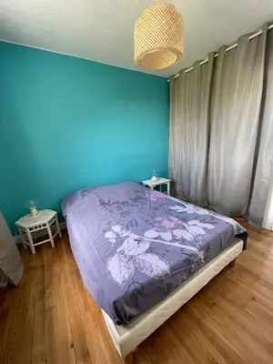 Un ou plusieurs lits dans un hébergement de l'établissement Maison de ville Pont L'Abbé