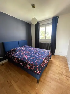Un ou plusieurs lits dans un hébergement de l'établissement Maison de ville Pont L'Abbé
