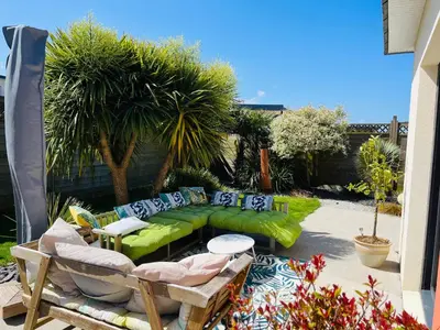 Jardin de l'établissement Maison bonheur