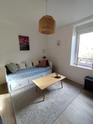 Coin salon dans l'établissement Studio Brest quartier St Michel