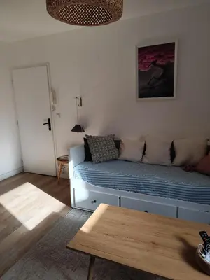 Coin salon dans l'établissement Studio Brest quartier St Michel
