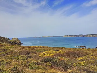 Paysage naturel près de la maison de vacances