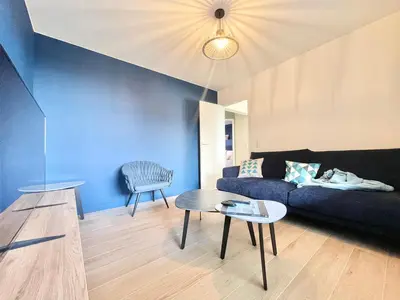 Coin salon dans l'établissement Villa Breizh - Front de mer - Accès plage - 8 personnes
