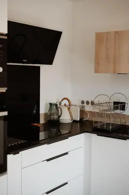 Cuisine ou kitchenette dans l'établissement Les Pierres 2 Loc Amand