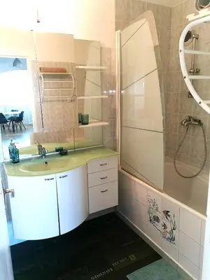 Salle de bains dans l'établissement Spacious apartment bellevue
