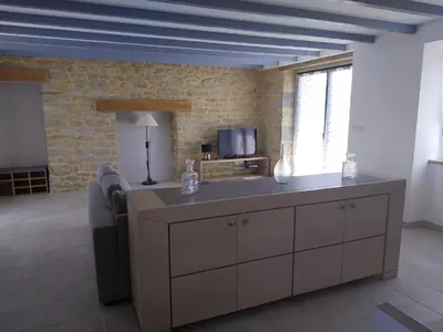 Cuisine ou kitchenette dans l'établissement TyMel