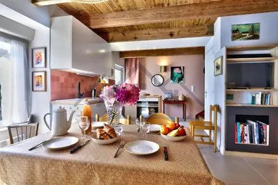 Nourriture dans la maison de vacances ou à proximité