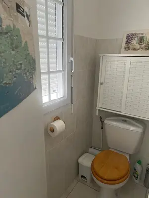 Salle de bains dans l'établissement Penn Ar Bed & Breakfast