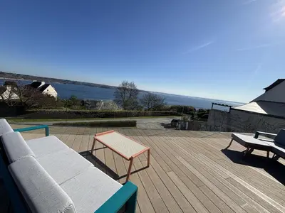 Paysage naturel près de la maison de vacances