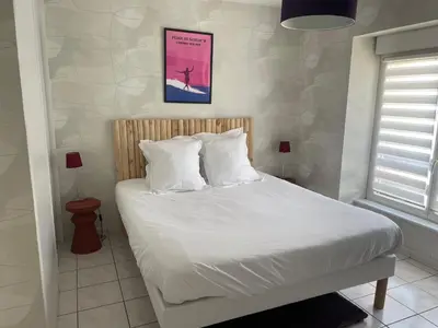 Un ou plusieurs lits dans un hébergement de l'établissement Le Pourpre, T2 proche plage de Morgat
