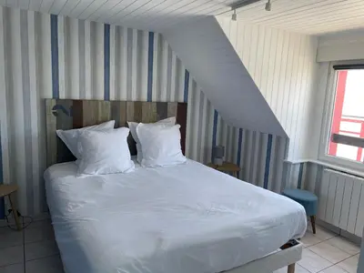 Un ou plusieurs lits dans un hébergement de l'établissement L'Azur, T2 proche plage de Morgat