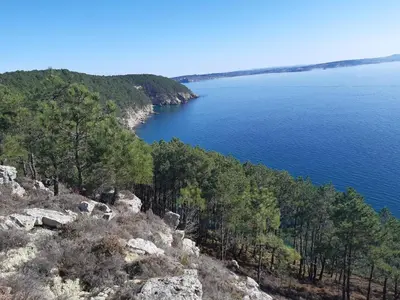 Paysage naturel près de la maison de vacances