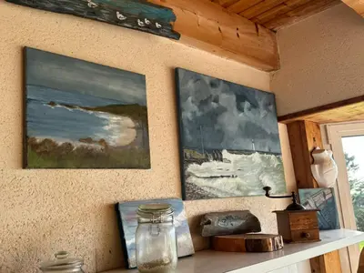 Plan de l'établissement Ker Wind - panoramic sea view house Primel 8-10p