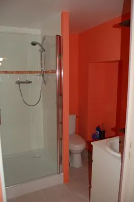 Salle de bains dans l'établissement Picabreiz