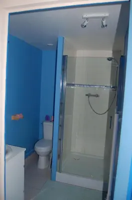 Salle de bains dans l'établissement Picabreiz