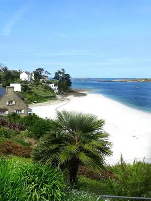 Paysage naturel près de la maison de vacances
