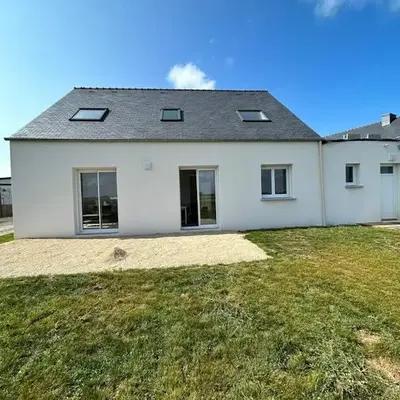 Maison familiale spacieuse à Plouguerneau avec jardin
