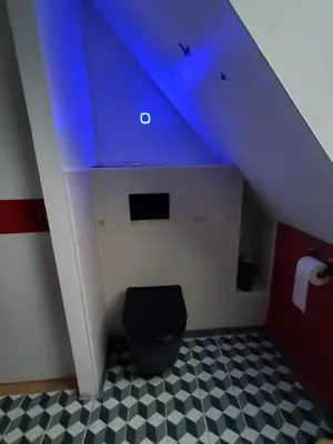 Un ou plusieurs lits dans un hébergement de l'établissement Chambre et table d'Hotes Manava Loretta