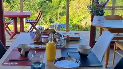Plan de l'établissement Chambre et table d'Hotes Manava Loretta