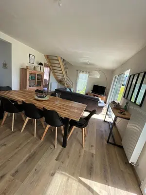 Coin salon dans l'établissement Le Gite d'Almaju 3 étoiles, 3 chambres, 6 couchages
