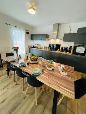 Nourriture dans la maison de vacances ou à proximité