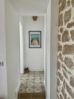 Plan de l'établissement Maison de charme 3 chambres plage de Lodonnec