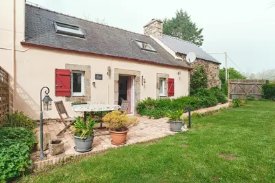 Jardin de l'établissement Cottage Batz - Moulin de Kerellec