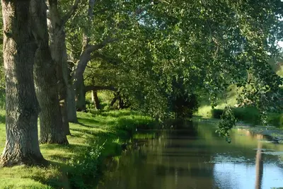 Paysage naturel près de la maison de vacances