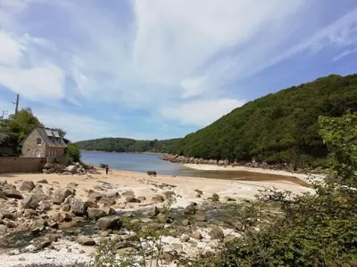 Paysage naturel près de la maison de vacances