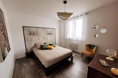 Plan de l'établissement Maison vue mer LES 4 VAGUES