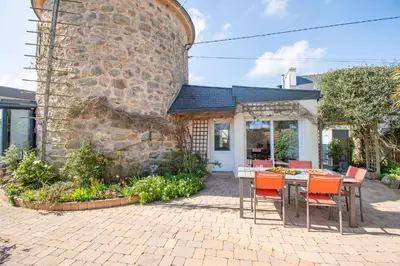 Bâtiment de la maison de vacances