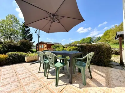Jardin de l'établissement La maison de Kergalet - 6 pers - Proche Canal Nantes à Brest