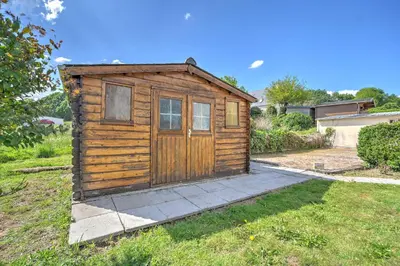 Jardin de l'établissement La maison de Kergalet - 6 pers - Proche Canal Nantes à Brest