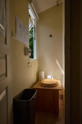 Salle de bains dans l'établissement Berges de Canal