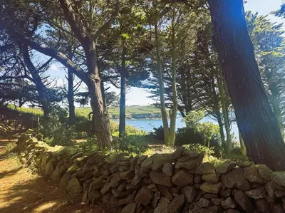 Paysage naturel près de la maison de vacances
