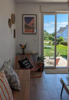 Vue générale sur la montagne ou vue sur la montagne depuis le B&B/chambre d'hôtes