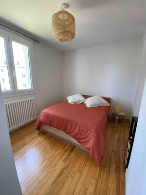 Un ou plusieurs lits dans un hébergement de l'établissement Appartement centre-ville Quimper