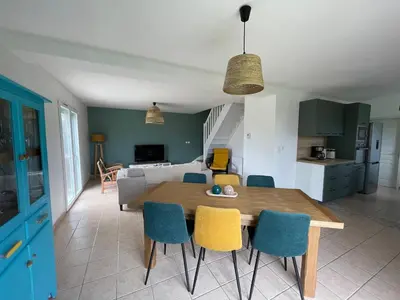 Cuisine ou kitchenette dans l'établissement Ker Hent Armor