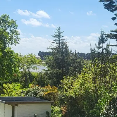 Paysage naturel près de la maison de vacances